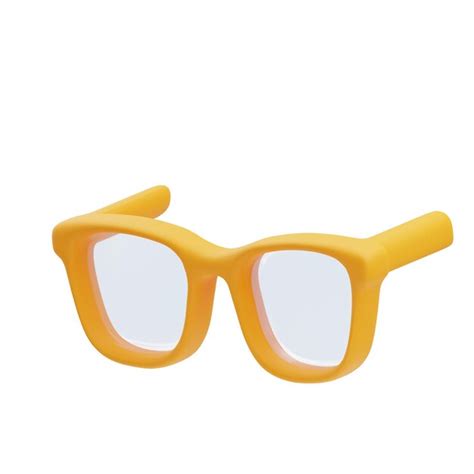 3d glasses illustration | Premium Photo
