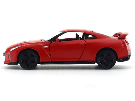 Nissan Skyline GT-R R35 Matte Red 1:33-42 RMZ City licensed pull back ...