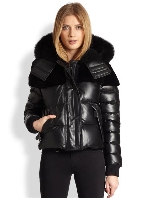 Womens Black Puffer Coat at Rory Barbour blog