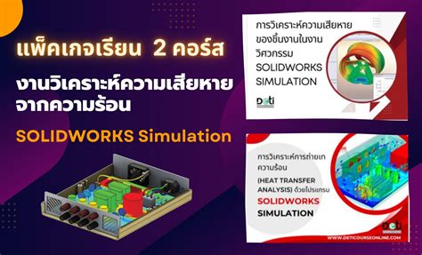 SolidWorks Thermal Simulation 的图像结果