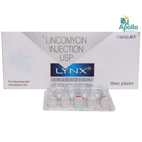 LYNX 300MG INJECTION 1ML Price, Uses, Side Effects, Composition ...