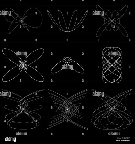 Abstract line drawing, line art formation, structure . Stock vector illustration, clip-art ...