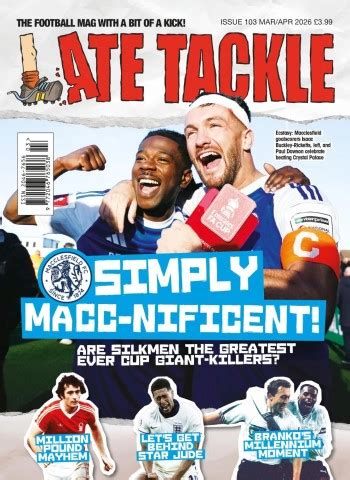 Late Tackle Football - 3 February 2026 Issue | Independent Football ...