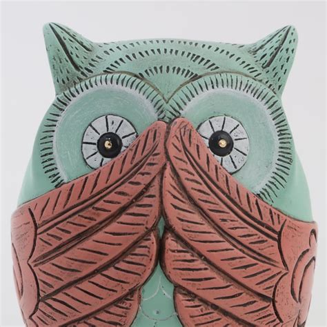 Buy Hello Spring Polyresin Owl Table Accent from Home Centre at just ...
