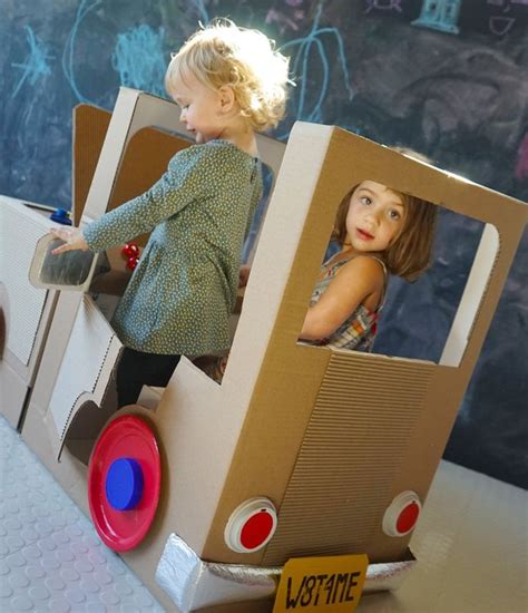 Image result for Cardboard Box Car Tutorial