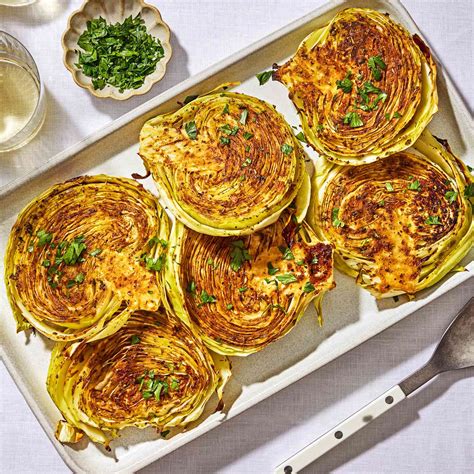 Balsamic Roasted Cabbage Steaks