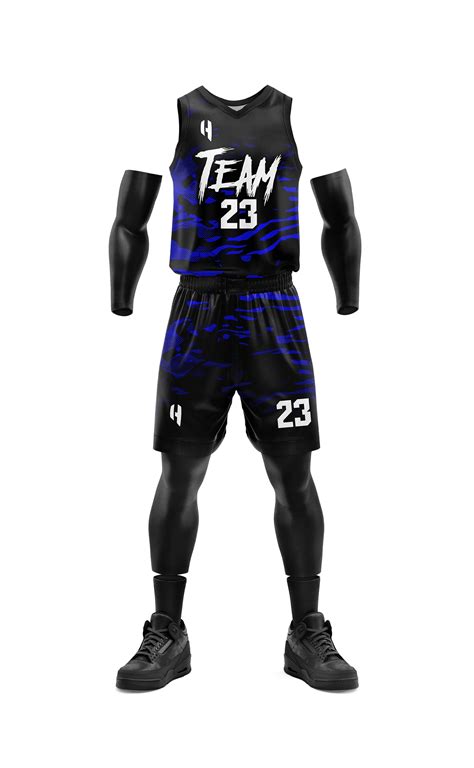 Custom Basketball Jersey and Shorts Set with Personalized Player Name ...