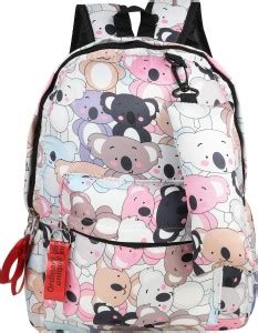 Krismo Medium Laptop Backpack Printed Backpack School/College for Girls ...