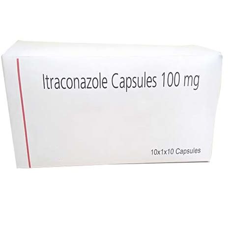 Itraconazole 100mg/200mg Capsules Neptune Life Sciences Pvt. Ltd.