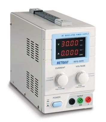 Metravi RPS-3005 DC Regulated Power Supply - Single Output with Backlit ...