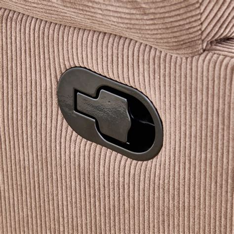 Buy Helios Zurich Fabric 1-Seater Recliner - Brown from Home Centre at ...