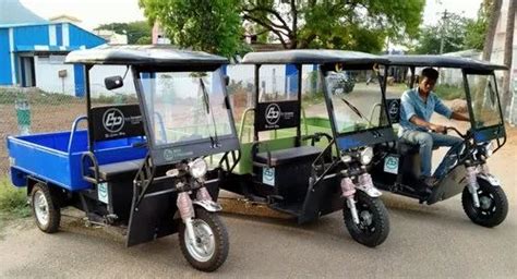 E-Rickshaw Loader and Utility Vehicle - Electric Three Wheeler Loader ...
