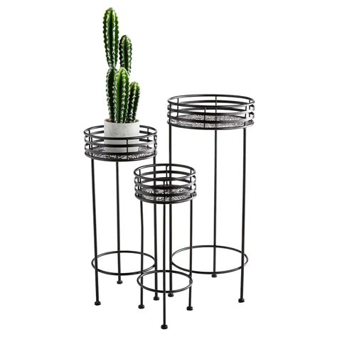 Round Leaf Plant Stand, Small | At Home