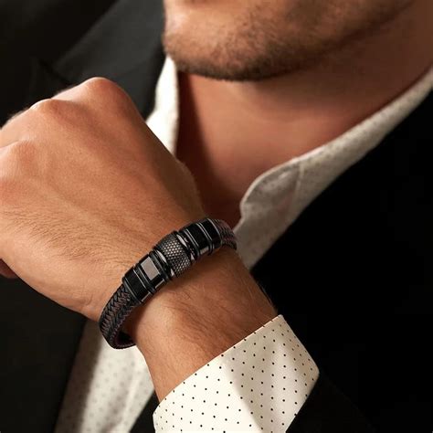 Buy Premium Bracelet for Men Leather Bracelets – THE MEN THING