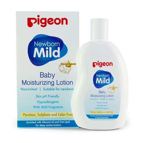 PIGEON Newborn Mild Baby Moisturizing Lotion 200ml | Shopee Malaysia