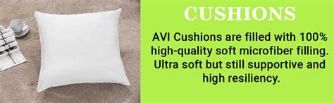 Buy AVI Soft & Fluffy Micorfiber Filled Hotel Quality Premium Cushions ...