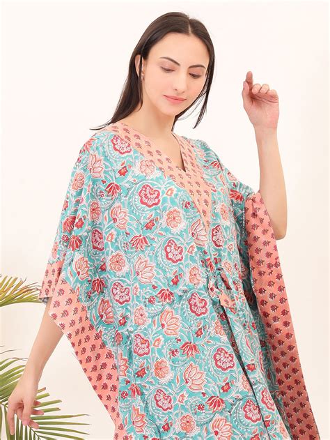 Women's Nightwear- Buy Block Printed Nightwear & Loungewear for Women ...