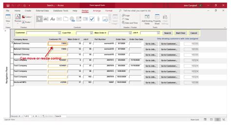 Access 2016 Tips On Using Forms 的图像结果