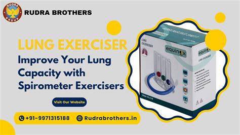 Improve Your Lung Capacity with Spirometer Exercisers