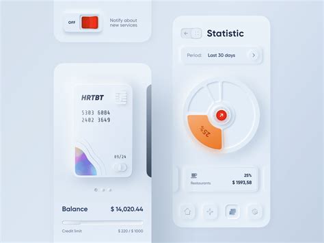 Neumorphism in User Interfaces | Break Free Graphics