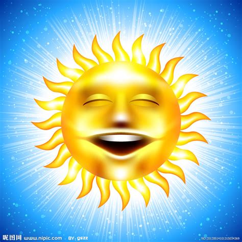 太阳表情矢量图__图片素材_其他_矢量图库_昵图网nipic.com