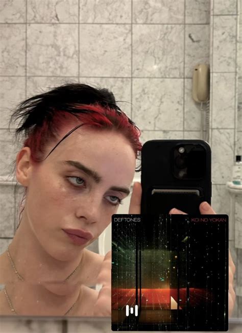 Pin by olivia on them ! | Billie eilish, Billie, Red roots