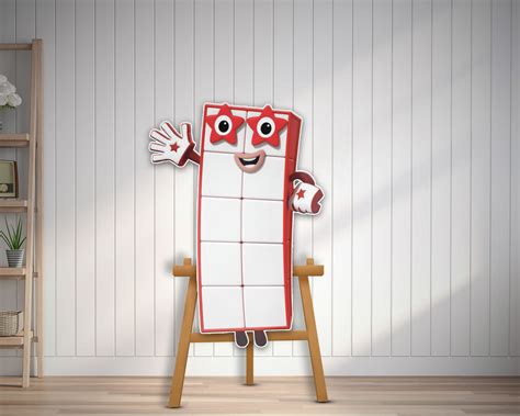 Number Blocks Theme Cutout - 10 | Kids birthday party – Party Supplies ...