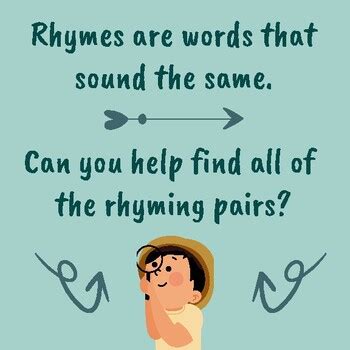 What Rhymes with Me? by Lomond Art Studio | TPT