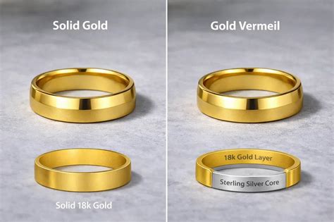 Solid Gold vs Gold Vermeil - Quality, Price, Durability & More