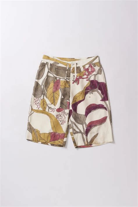 Tros Silk Handpainted Relaxed Pants