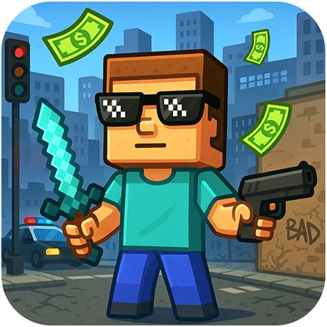 Craft World Gangster: Open-World Crime Simulator with Action, Heists ...