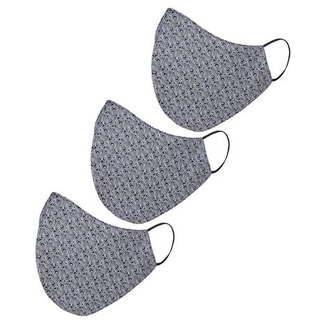 Tossido Men's 100% Cotton Masks (Set of 3) : Amazon.in: Fashion
