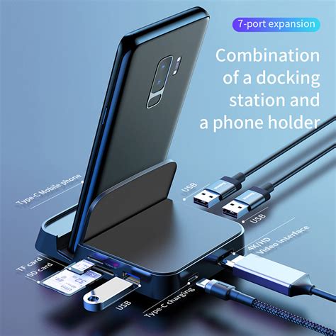 Baseus Mate USB-C DeX Mode Docking Station | Type-C Hub with HDMI, USB ...