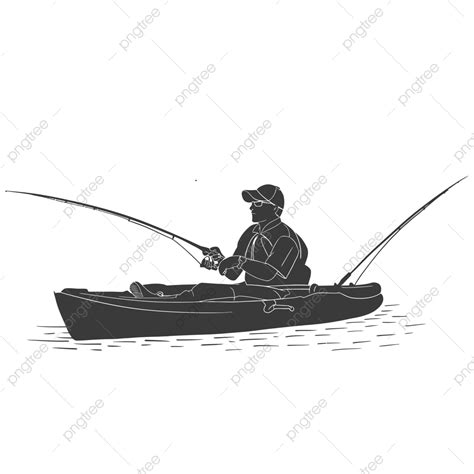 Imagens Pesca De Caiaque PNG e Vetor, com Fundo Transparente Para ...