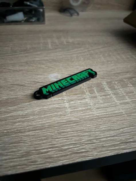 Image result for Minecraft 3D Keychain
