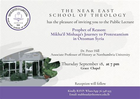 Prophet of Reason: Mikahail Mishaqas journey to Protestantism in ...