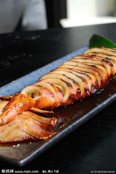 BBQ squid in Korean style