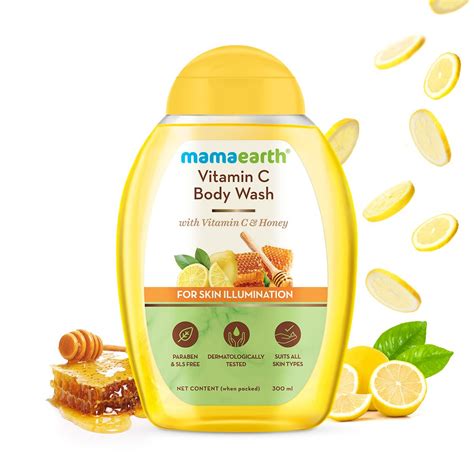Vitamin C Body Wash with Honey for Skin Illumination -300ml