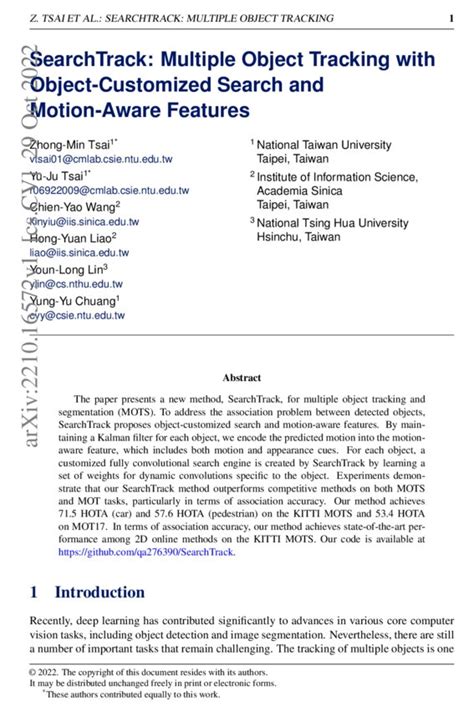 Image result for Multiple Object Tracking Experiments