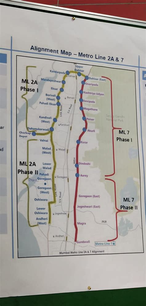 Mumbai Metro lines 2A and 7 to become operational from April 2; route ...