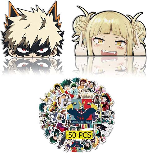 Moriso Anime Car Decals Set with 50 Anime Stickers - India | Ubuy