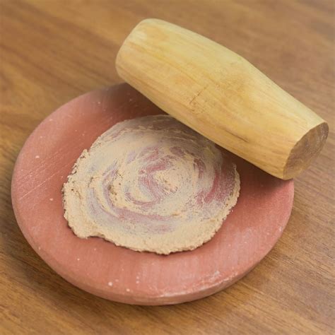 Pure Sandalwood Log 50gm + Natural Rubbing Stone – 100% Original Chand ...