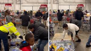 'From Toilet Papers To Bottled Waters…': Shoppers Seen Stacking Up ...