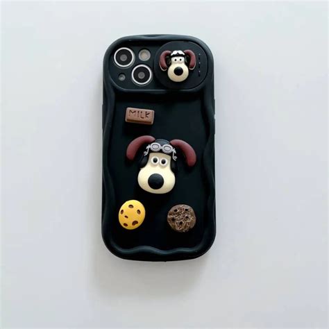Cute Dog And Cookie Slider Case – The Gadget Outfit