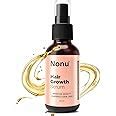 Buy Nonu Hair Growth Serum Improves Hair Density | Helps To Repair Dull ...