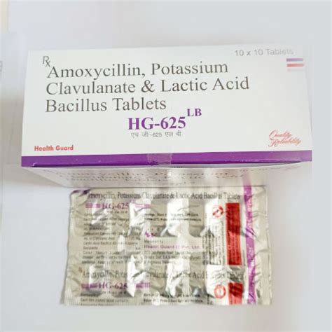 HG-625 (LB) Tablets Health Guard India Pvt. Ltd.