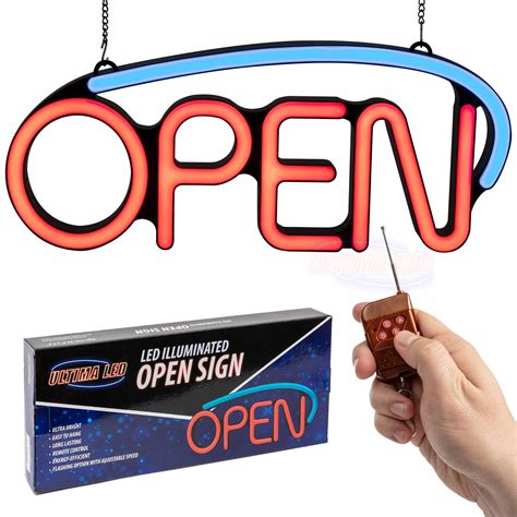 Image result for LED Lighted Open Signs