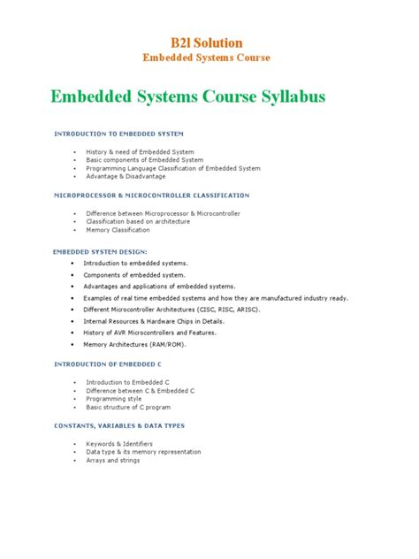 Microcontroller 8051 Syllabus in Embedded System 的图像结果