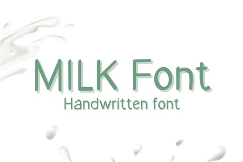 Got Milk Logo Font
