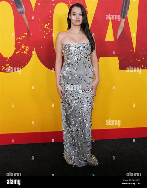 Amber Midthunder arrives at the Paramount Pictures' NOVOCAINE Los ...